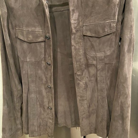 AllSaints Men’s Suede Jacket - Picture 7 of 8